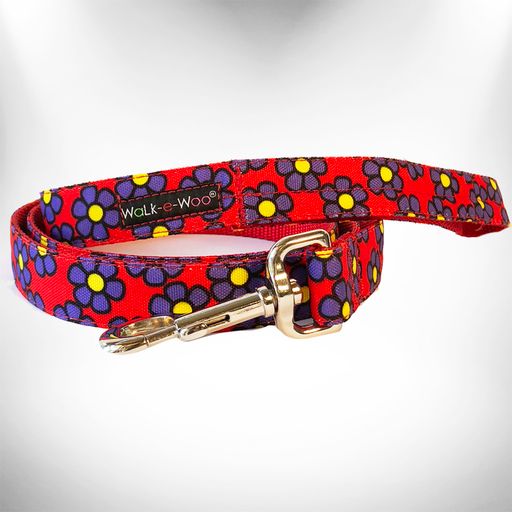 Flower Dog Collars, Leads, and Bows - 6 Styles – WaLk-e-Woo